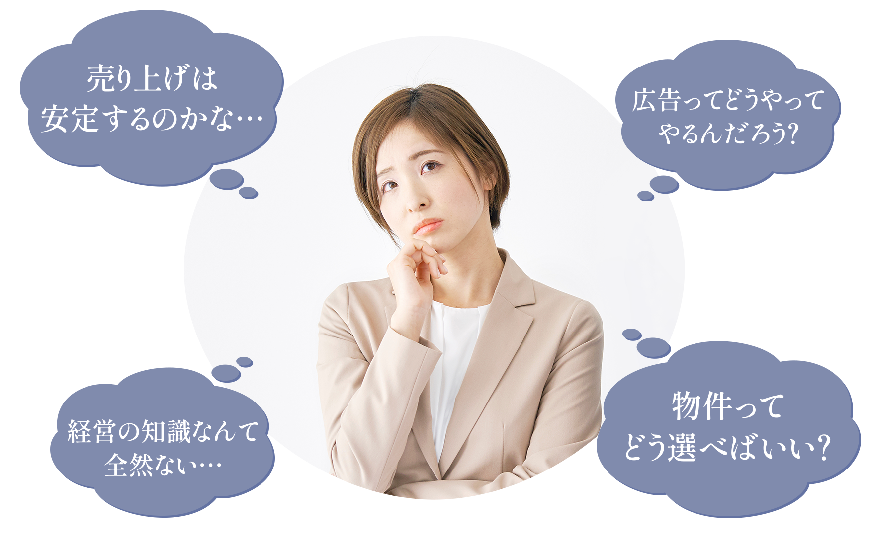 このようなお悩み、ありませんか？