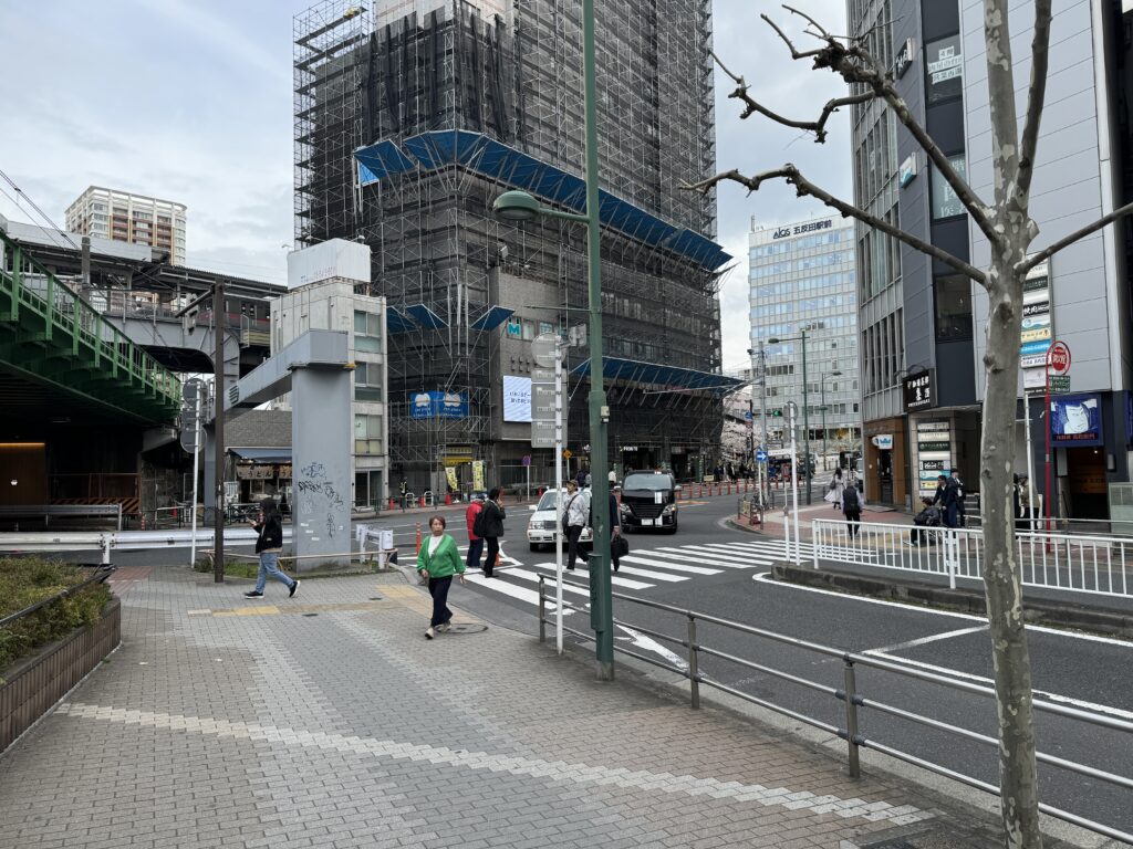 五反田駅からのアクセス方法②