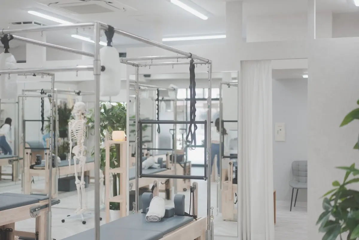 La pilates 立川店の内観
