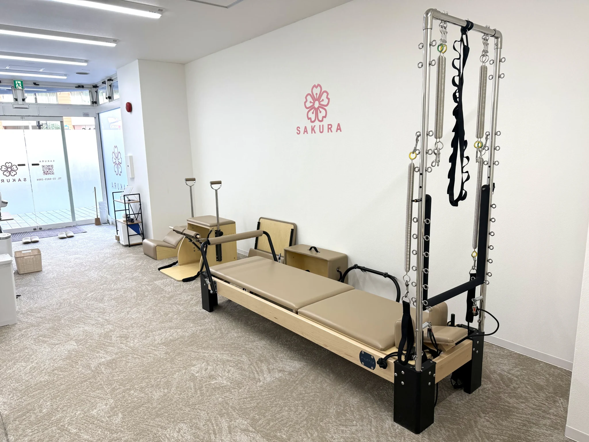 パーソナルマシンピラティスSAKURA 川口店の内観