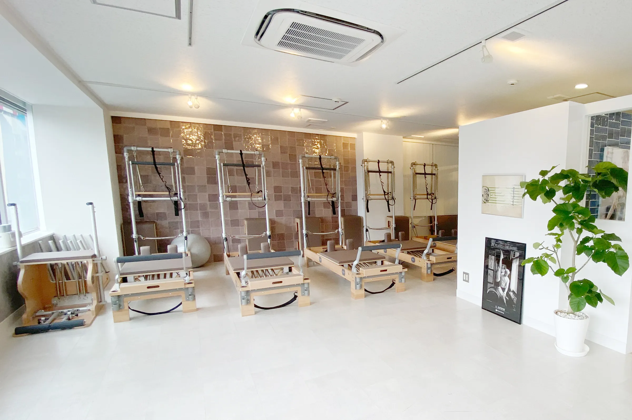 zen place pilates 練馬スタジオの内観