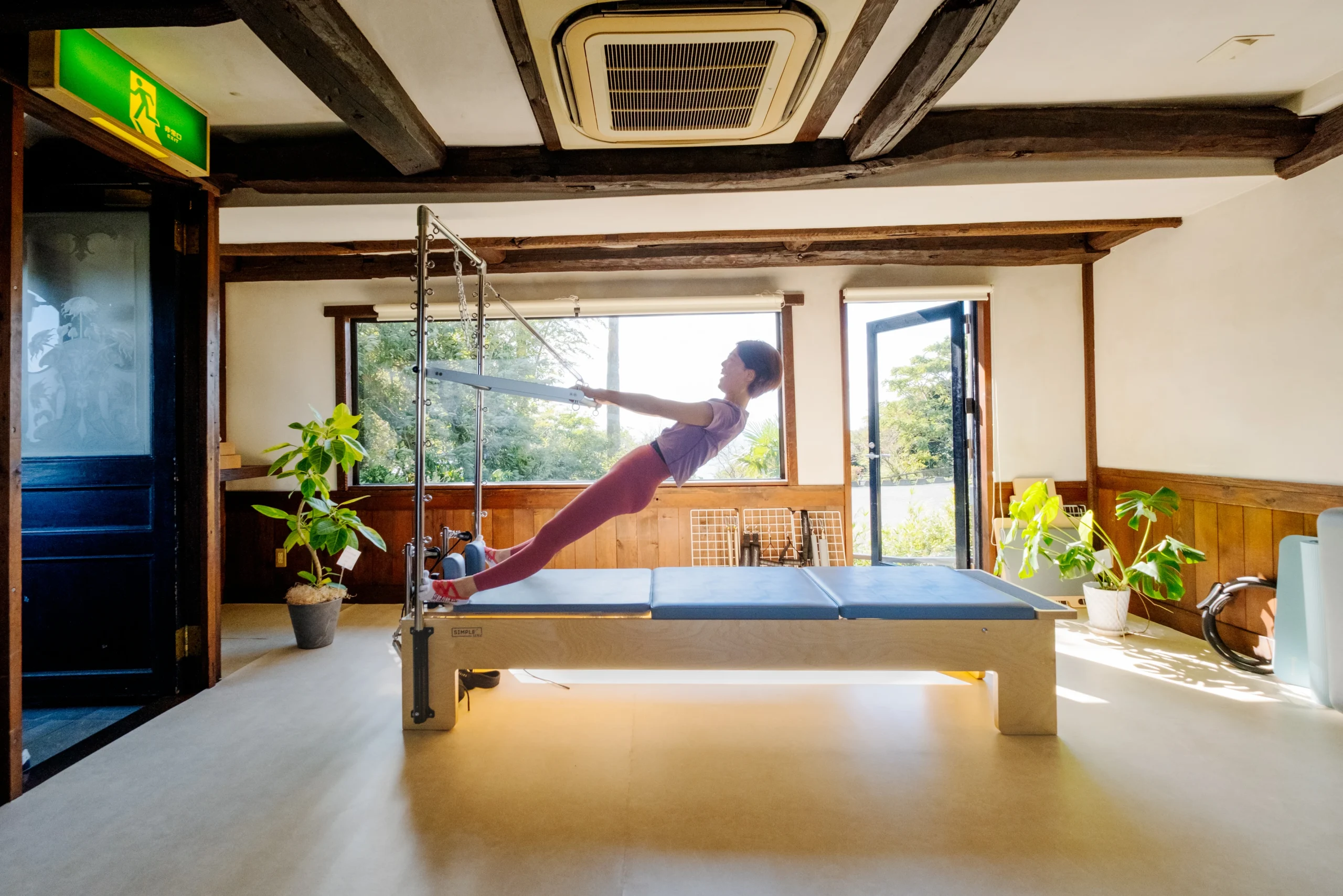 Pilates Studio Manaの内観