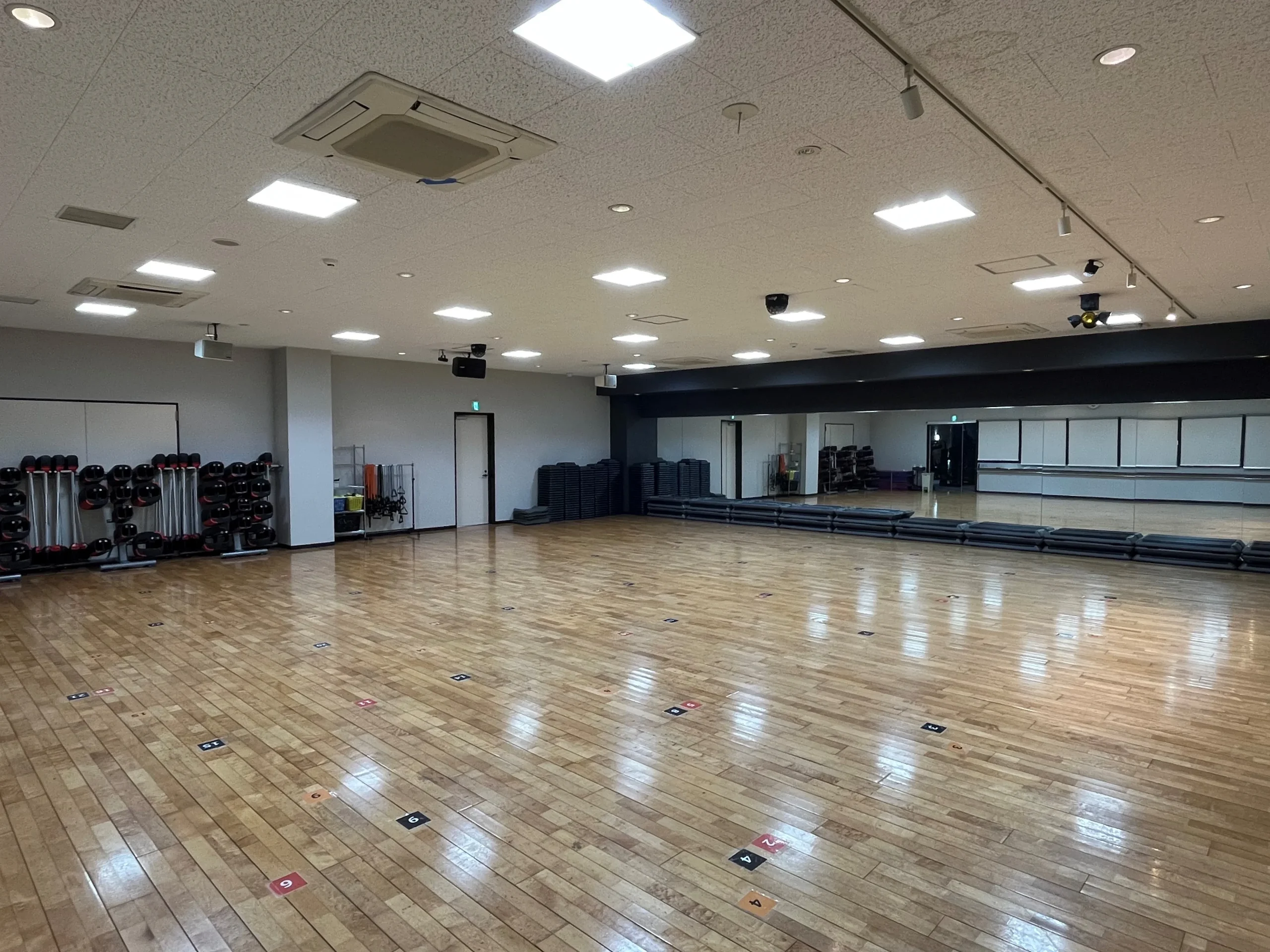 スポーツアカデミー新城GYM24の内観