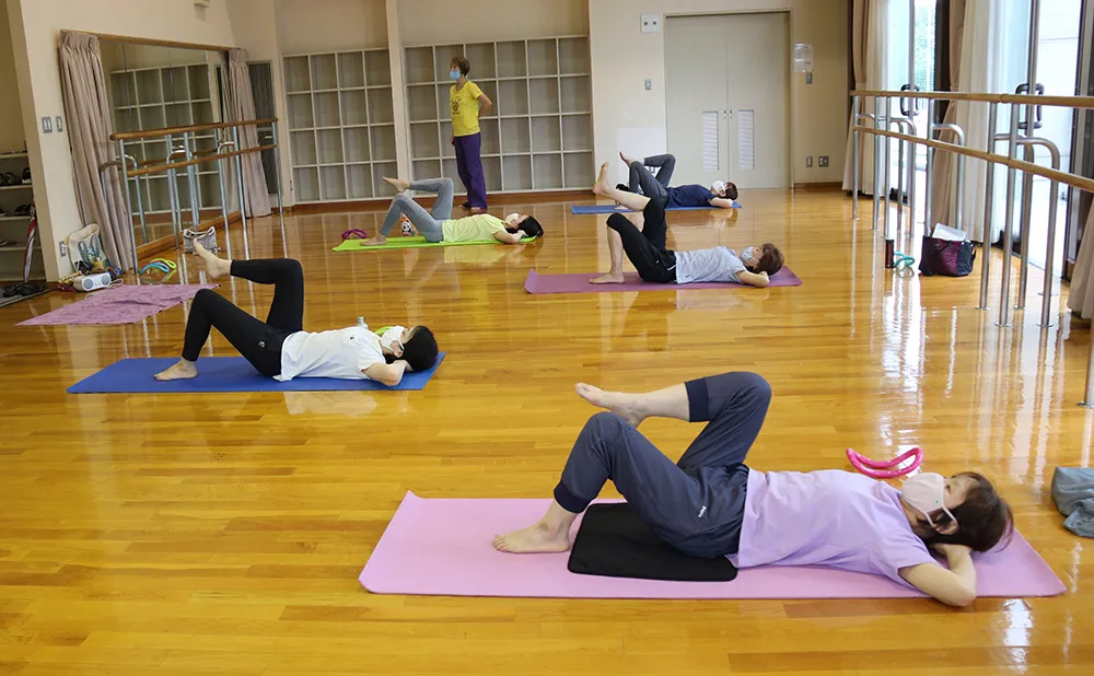 NPO法人磐田市スポーツ協会 ピラティス教室の内観