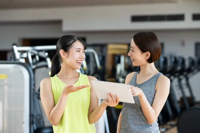 ジムのカウンセリング画像