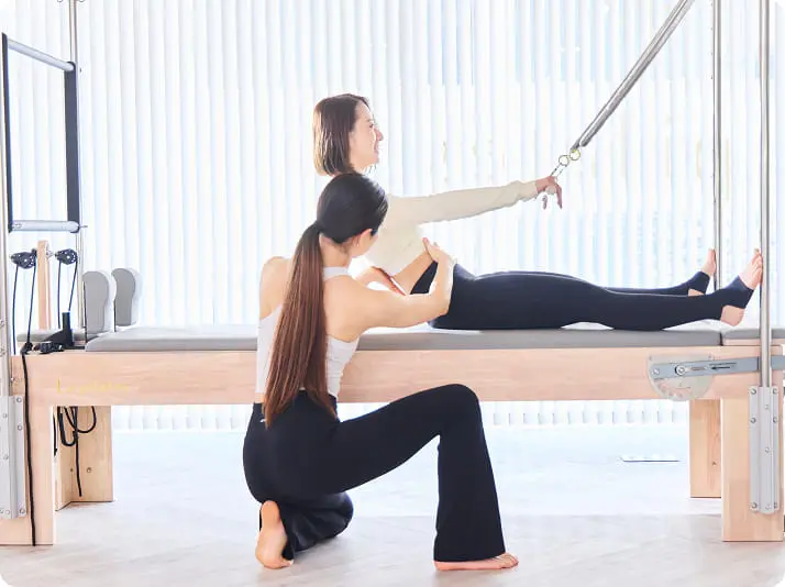 la pilates サイト画像