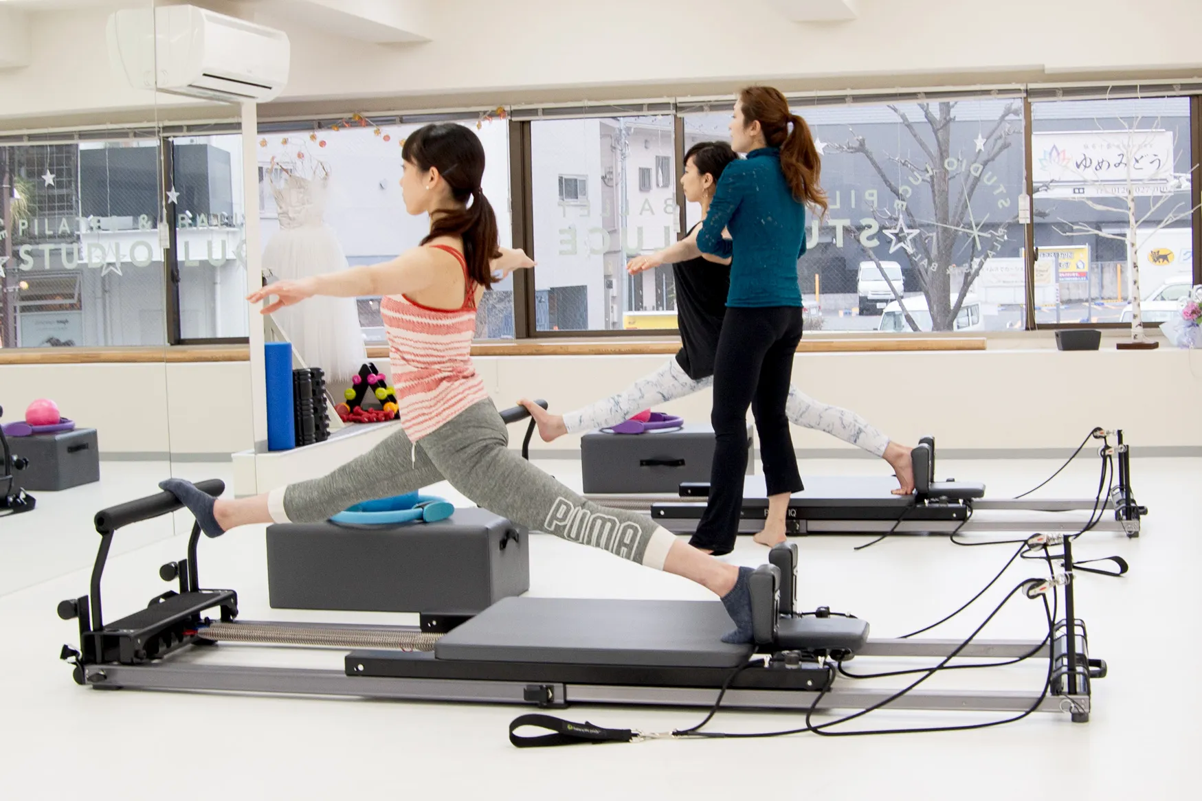 STUDIO LUCE 麻布十番 PILATES & BALLETの内観