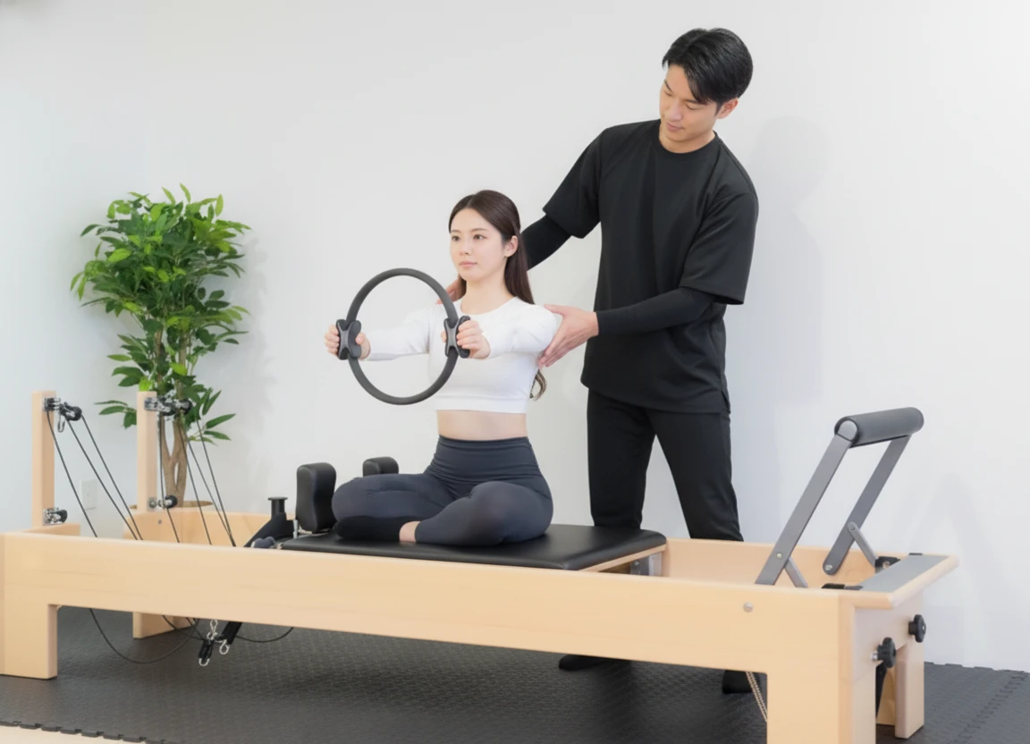CoCoDakara Pilates 麻布十番店の内観