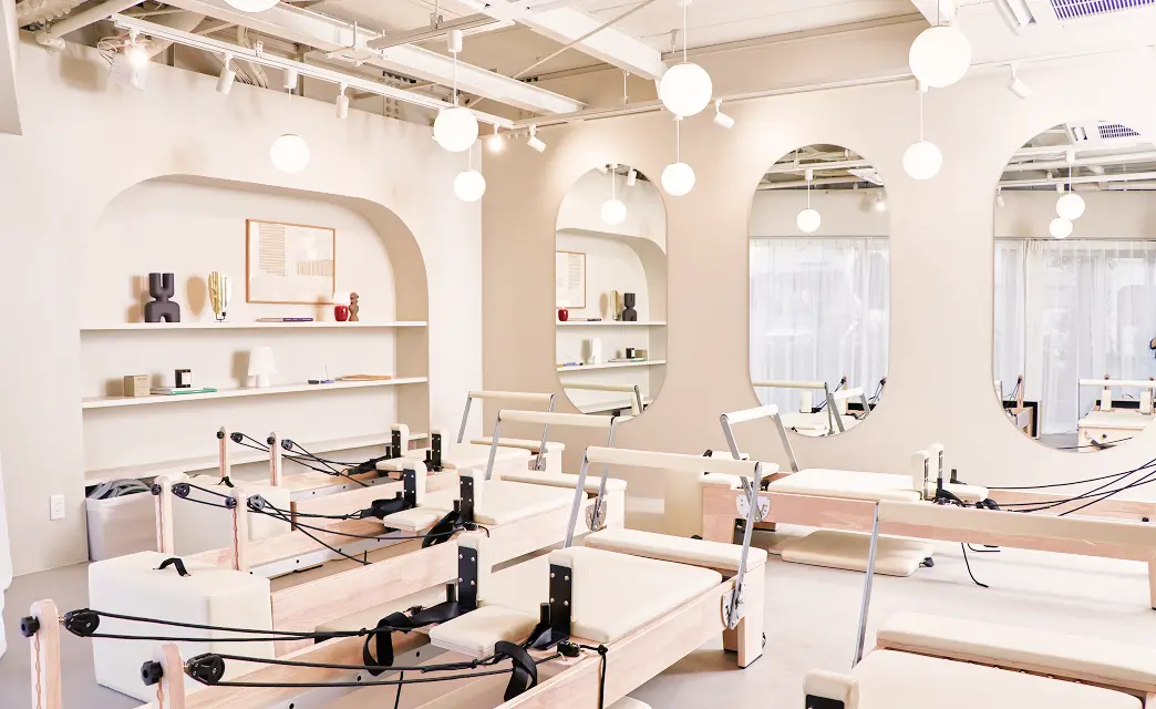 Habit Pilates studio 恵比寿店の内観
